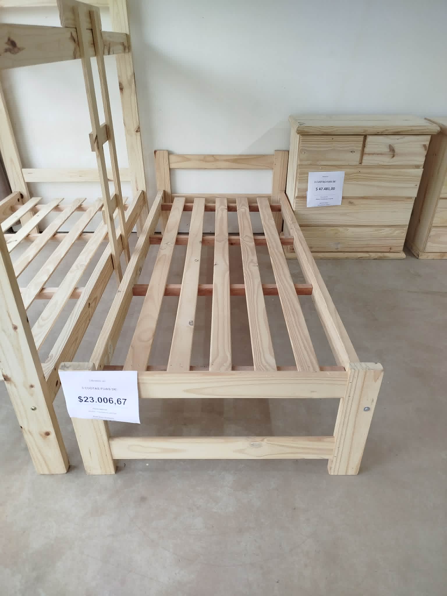 Cama de 1 Plaza