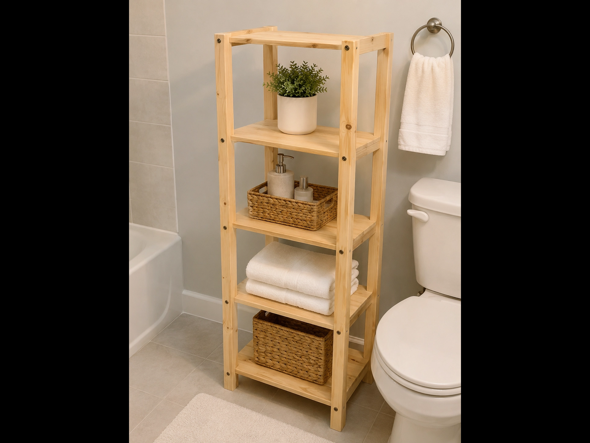 Estantería de baño